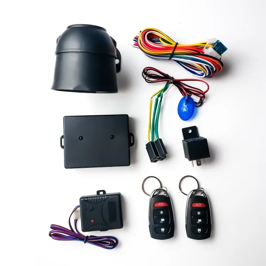 Universal Hot Sale One-Way Car Alarm with Remote Control
