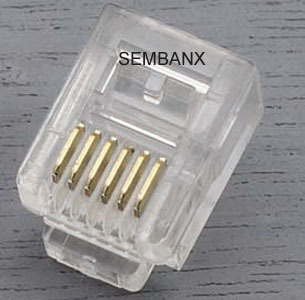 Rj11 6p6c 커넥터, Bossgoo.com의 고품질 Rj11 6p6c 커넥터