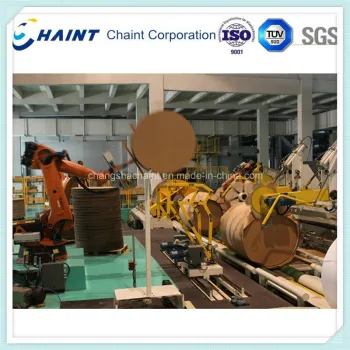 Paper Wrapping Machine in Paper Mill