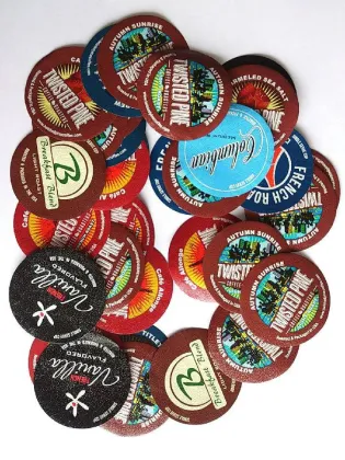 Aluminum foils nespresso capsule nespresso vertuo foil