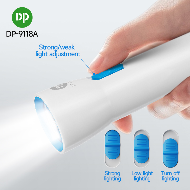 Mini LED Flashlight Rechargeable Battery for Wholesale-9118A-3