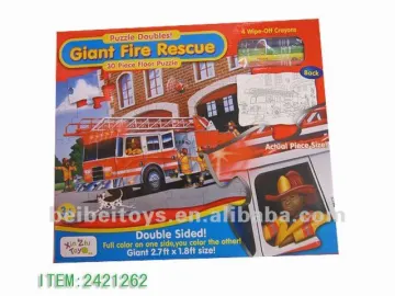 Fire Rescue Painting Jigsaw Puzzle