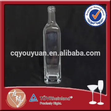 wholesale high quality 750ml soda-lime glass bottle maker