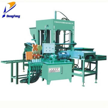 QT3-20 Hydraulic Pressing Automatic Road Concrete Interlocking Block Paver Making Machine in Kenya