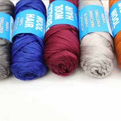 100% Acrylic Brazilian Wool Hair Yarn - Cheap Knitting Yarn