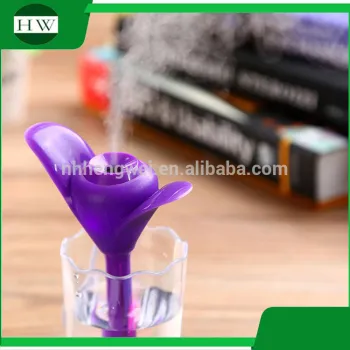 wholesale creative home plastic water portable leaf flower mini usb cup bottle aroma car mist air humidifier