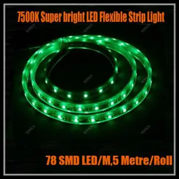 78 SMD LED Flexible Strip-7500K Super bright -Green