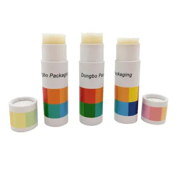 Custom Full Color Cylinder Packaging Deodorant Paper Tube