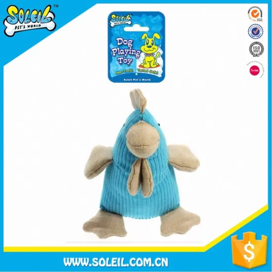 Customized Logo Polyester Sound Toys Dog Plush Toys