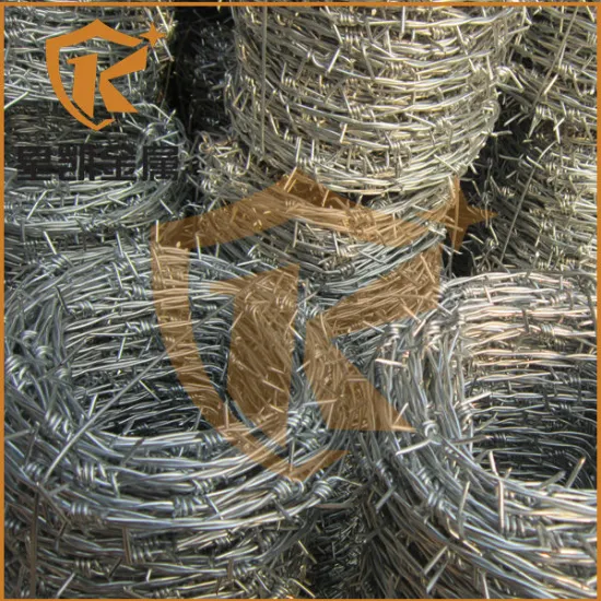 hot dipped galvanized weight of barbed wire