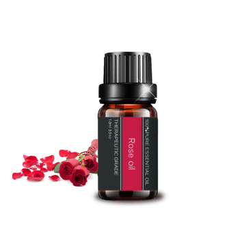 Huile d&#39;huile essentielle de rose pour la peau d&#39;aromathérapie