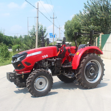 70HP 4x4 Diesel Wheeled Agriculture Tractor for Farming