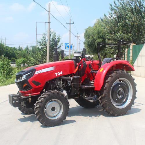 جرار زراعي بعجلات ديزل 70HP 4x4 للزراعة