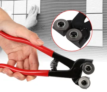 DIY Manual Plier Mosaic Glass Tile Plier Round Glass Mosaic Tile Cutter Pliers Clipper Trimmers For Home Decoration DIY Woodwork