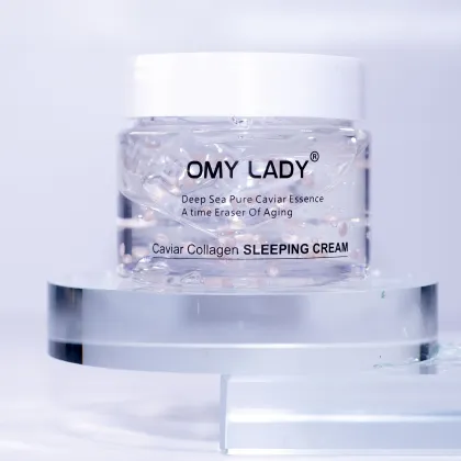 Night Sleeping Moisturizing Gel Cream - Anti-Wrinkle, Anti-Aging, Non-Greasy Face Cream