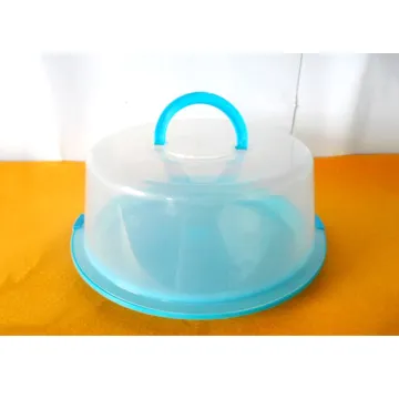 PP plastic bread bin/cake bin/cake box