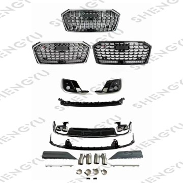 Car Accessories for Audi A8 2023 to S8 Horch: Grille, Foglamps, Frames, Rear Diffuser, Front Lip