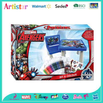 MARVEL AVENGERS Sit&Colour attractive table