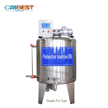 Industrial Small Milk Pasteurization Machine - Mini Pasteurizer for Milk