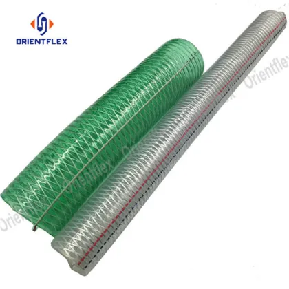 Steel wire reinforced spring pvc hose pipe