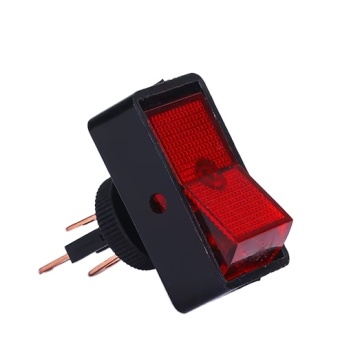 High Quality Universal 12V 20A SPST 3Pin ON-OFF Rocker Switch with Lamp