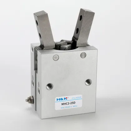 Pneumatic Finger Cylinder MHC Series - Air Gripper for Manipulator