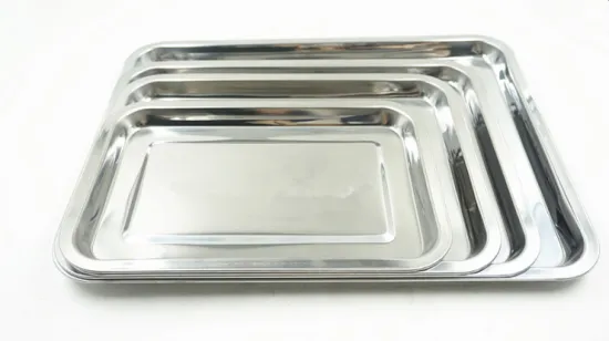 High Quality Stainless Steel Multifuntional Serving Tray