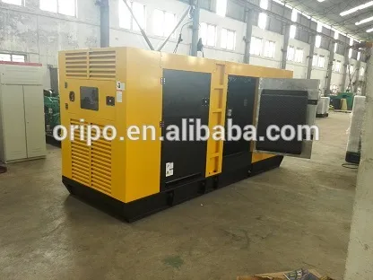 250kw silent diesel generator with lister cummins engine