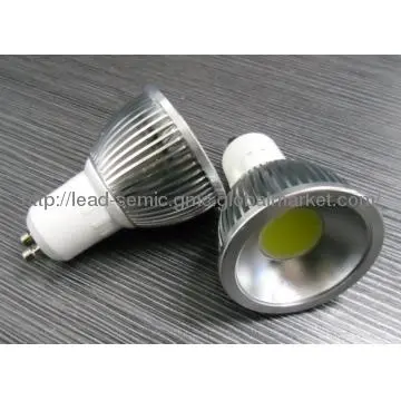 epistar chip GU10 LED spotlight COB 5W