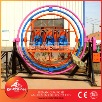 Supper fun! hot selling theme park amusement games human gyroscope for sale