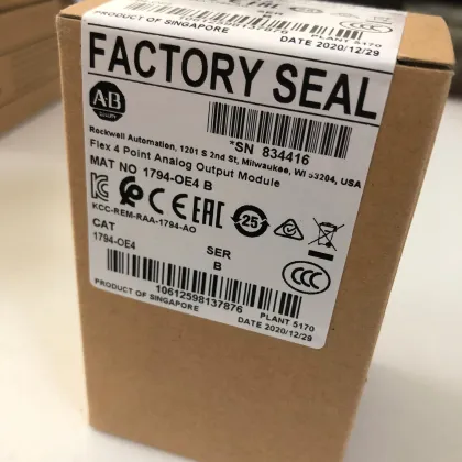 Flex I/O Analog Output Module A-B 1794-OE4