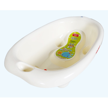 Bañera de plástico para bebés con soporte para baño