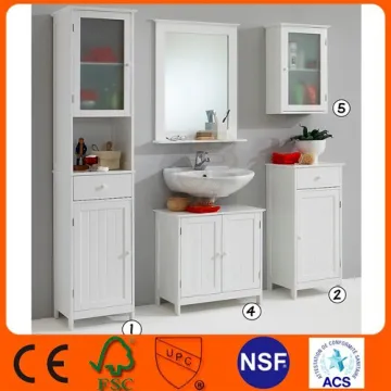 Mathcing White Bathroom Units Suite