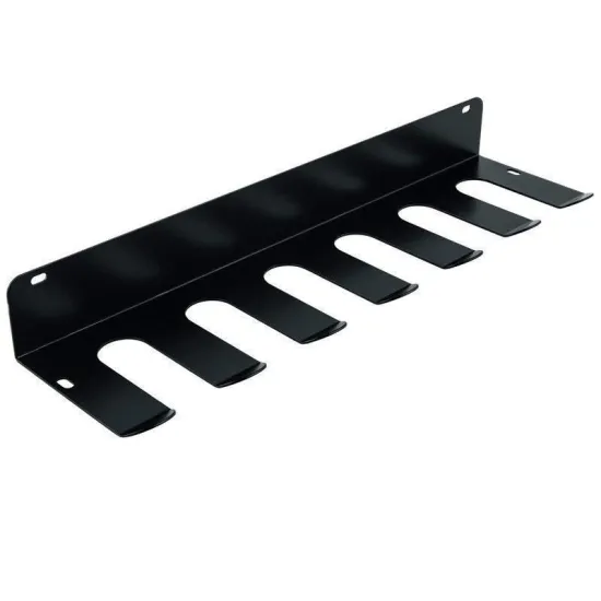 Simple metal baseball bat storage rack