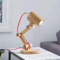 Lampe de table moderne en bois LEDER