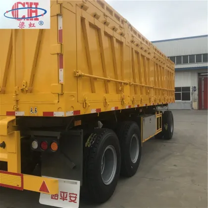 Full-trailer Dump Truck Dumping Trucks