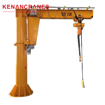 1 Ton to 5 Ton Workshop Floor-Mounted Manual Jib Cranes: Column, Cantilever, and Swing Arm Designs
