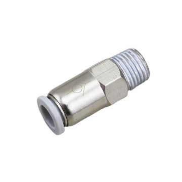 Pneumatic Quick Connector SPC4/6-01 PCVC8 Straight Male Thread
