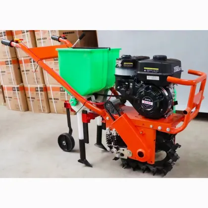 Household Micro-Tiller: Mini Chain Track Cultivator