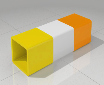Colorful Bench Display Stand Furniture