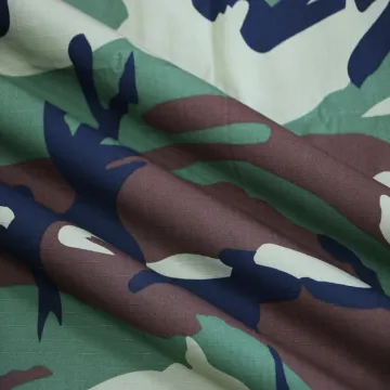 BT-070 Woodland Camouflage Fabric for Military and Combat Uniforms