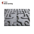 Siheyuan yekushongedza pasi Tile 200x200 grey zvidhinha