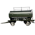 2 ejes Customizados de 10,000 literas Tank de combustible Remolque completo para la venta