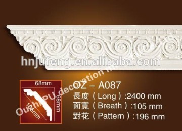 most fashion China Haining factory PU Cornices Moulding