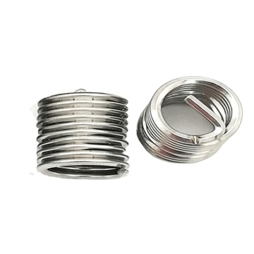 304 Stainless Steel Coil-M8 * 1.25 * 1.5D Thread Locking Insert Fasteners for Thread Repair