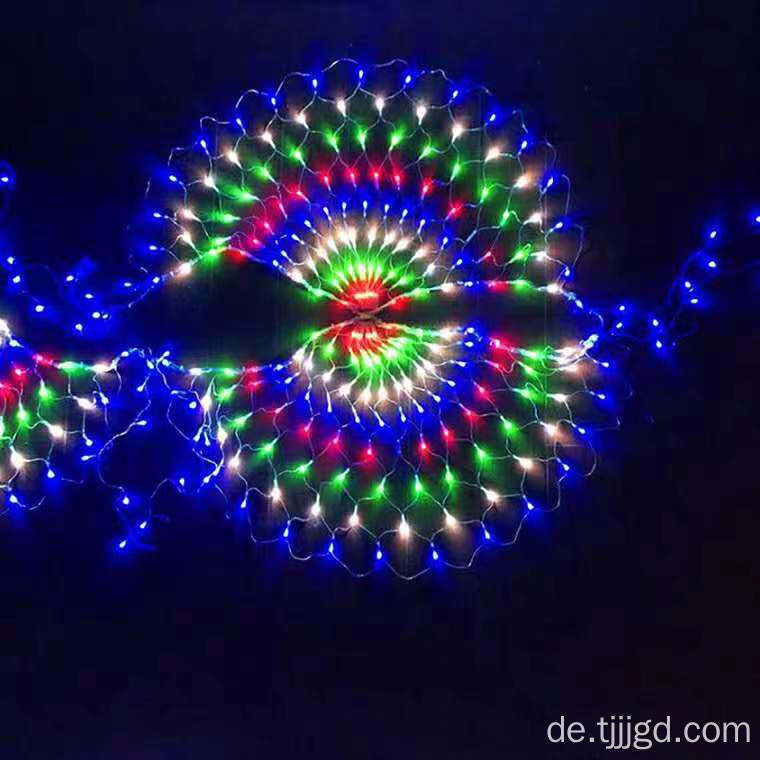 LED PEACOCK NET LANTERN