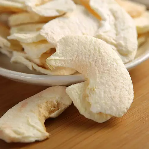 Chips de pomme déshydratée premium pour grignoter