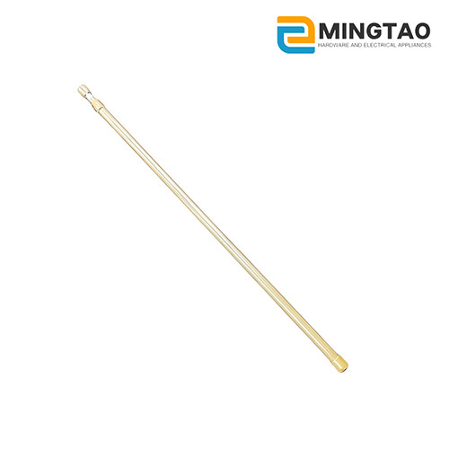 قضيب تلسكوبي قابل للتعديل من قسمين محمل بنابض