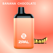 Chocolate banana flavoured disposable e-cigarettes
