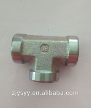 BSPT Female hydraulic tee adaptor